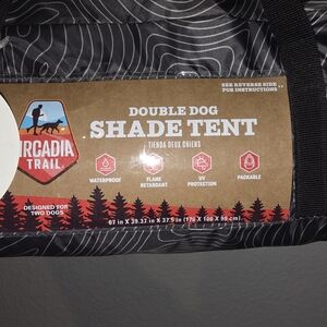 Arcadia Trail Double Dog Shade Tent - Black
